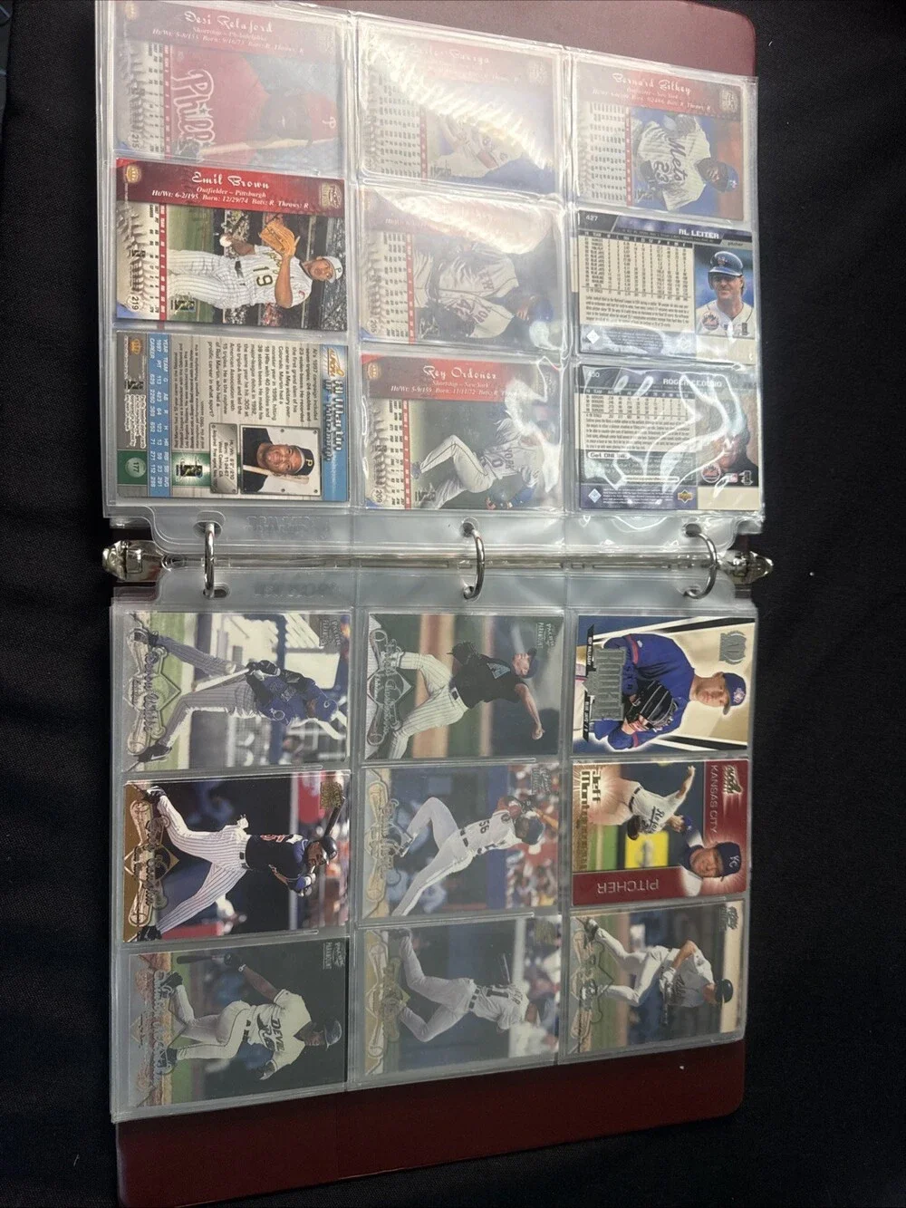 Baseball Card Lot Mint In Binder Since Early 2000s 100 Card Lot Hall Of Famers